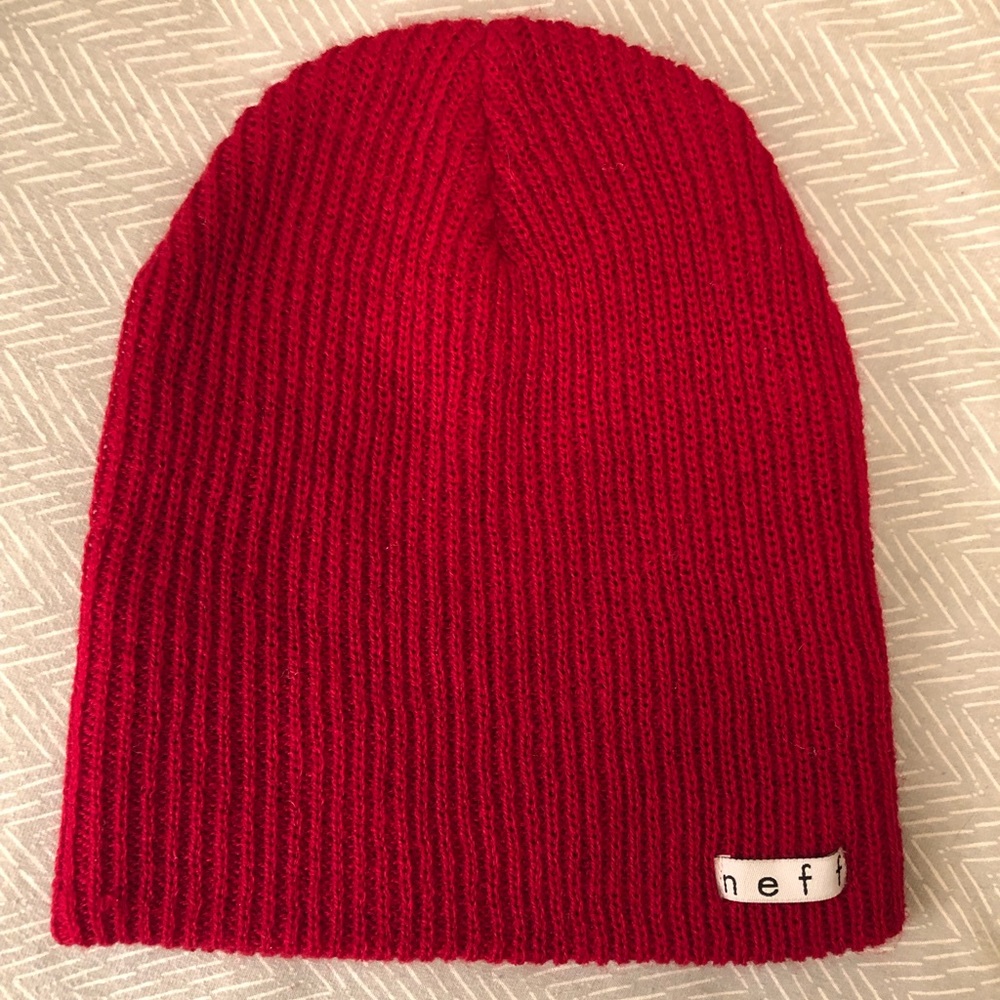 Red Neff Beanie